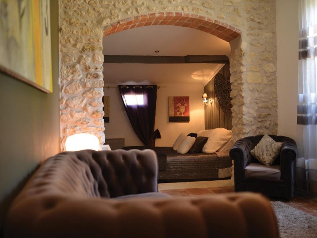 Domaine De Quittignan Brillette Hotel Moulis-en-Médoc Kamer foto